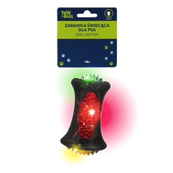 Trik&Roll Zabawka dla Psa Świecąca Kość 9cm