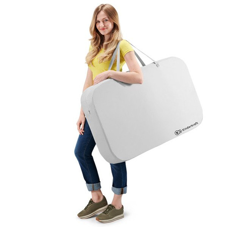 Kinderkraft Sofi Łóżeczko Turystyczne Z Funkcją Kojca 4w1 Grey