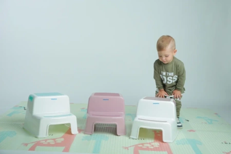 Babyhood BH-511 Schodki Do Łazienki Premium Turkusowe