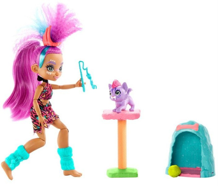 CAVE CLUB Lalka Zestaw Historyjka GNL94 / GNL 95 Roaralai