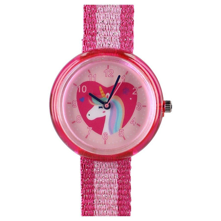 Pret Zegarek dla dzieci Kids Time Unicorn pink
