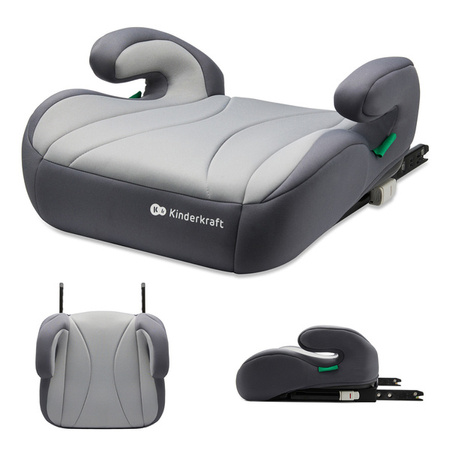 Kinderkraft I-Boost Fotelik Samochodowy Podstawka 15-36kg Szary