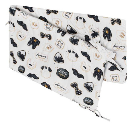 Bonjour Cherie Bambusowy Ochraniacz na Szczebelki 180x35 cm Little Man