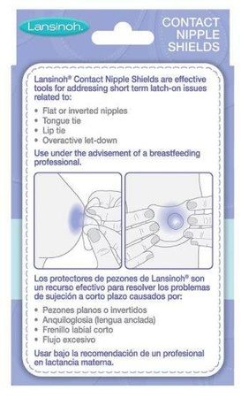 Lansinoh Nipple Shields Osłonki Laktacyjne 20 mm