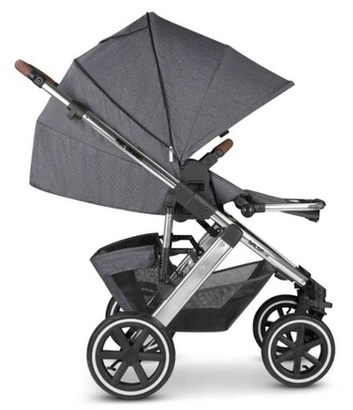 ABC Design Salsa 4 Air Wózek Głęboko-spacerowy 2w1 + akcesoria 2023 Asphalt