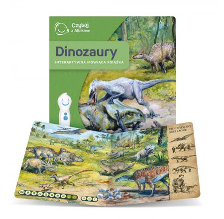 Albi Czytaj Z Albikiem Książka Dinozaury