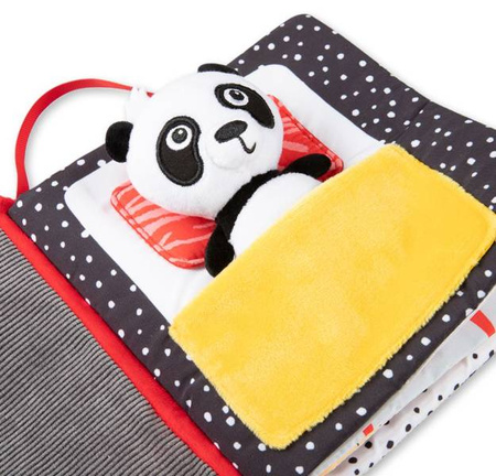 Canpol Babies Sensoryczna Książeczka Manipulacyjna BabiesBoo Panda 68/088