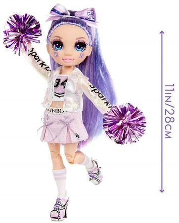 L.O.L Surprise lol Rainbow High Cheer Cheerleaders Cheerleaderka Violet Willow
