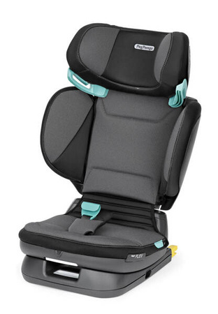 PegPerego Viaggio 2-3 Flex I-Size Fotelik Samochodowy z Bazą Isofix 15-36kg Crystal Black