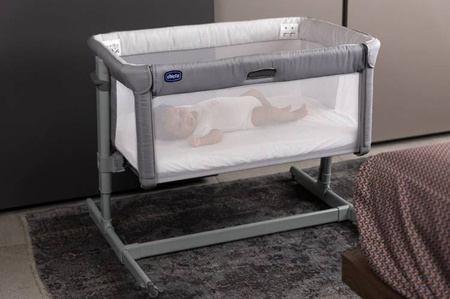 Chicco Next2me Dream Evo Łóżeczko Dostawne Grey Re_Lux