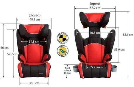 Diono Monterey 2 Fotelik Samochodowy 15-36 kg Grey