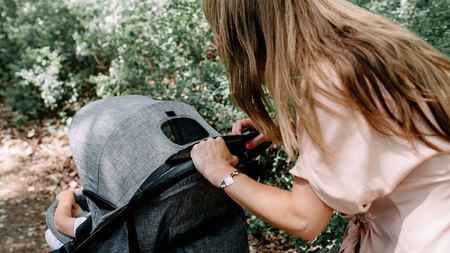 Lionelo Annet Tour Wózek Spacerowy Concrete