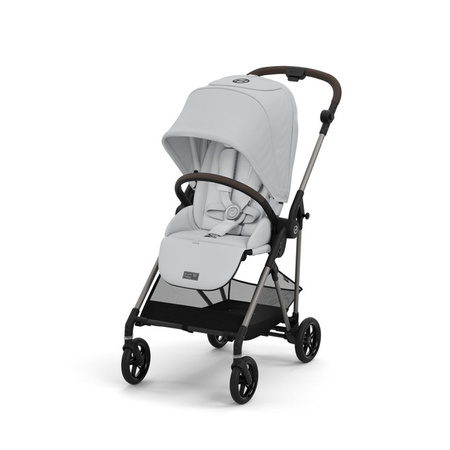 Cybex Melio 2024 Wózek Spacerowy Fog Grey + Śpiworek Snogga