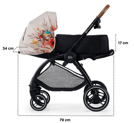 Kinderkraft Evolution Wózek Spacerowy + Cocoon Freedom