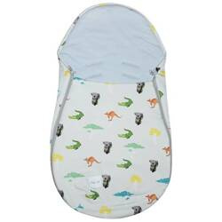 Eko Velvet Śpiworek Do Fotelika Australian Animals