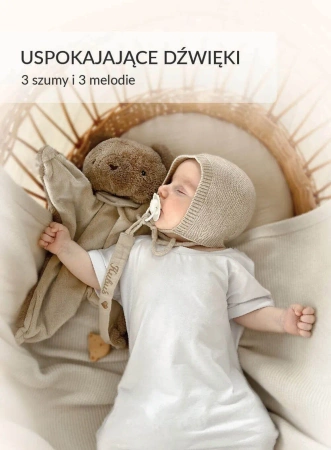 Szumisie Dou Dou Szumiąca Przytulanka 5w1 z Lampką Królik