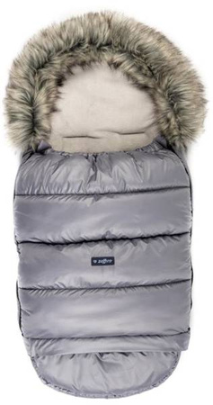 Zaffiro Grow Up 2.0 Śpiwór Do Wózka Plusz Pastel Grey