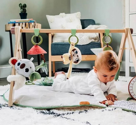 Tiny Love Gimnastyka Dla Bobasa Z Drewnianym Stojakiem Boho Chic