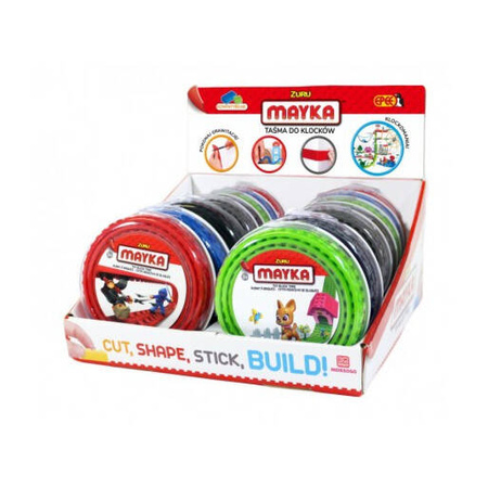 Epee Klockomania Taśma Do Klocków Lego 1 Metr Podwójna Mix Kolorów