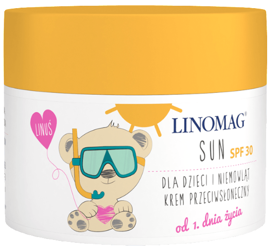 Linomag Sun Krem Przeciwsłoneczny Dla Dzieci SPF 30, 50 ml