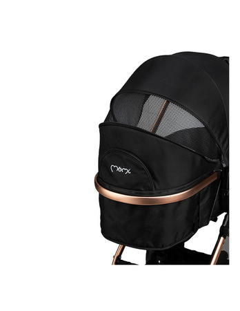 Momi Limuru Wózek Głęboko-Spacerowy Czarny