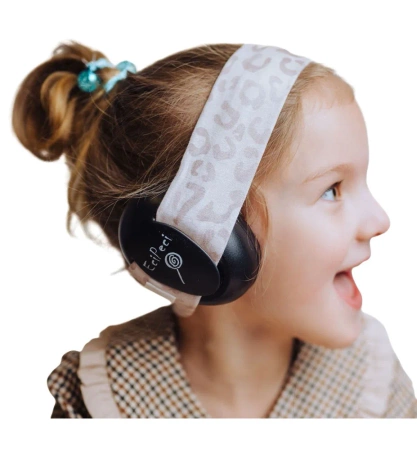 EciPeci Słuchawki Wygłuszające Panterka