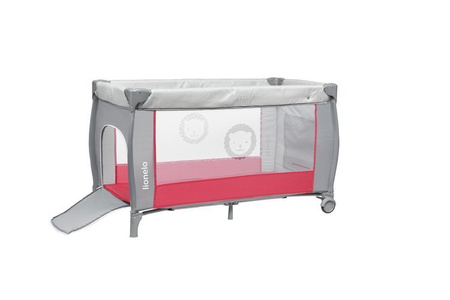 Lionelo Sven Plus Łóżeczko Turystyczne Desert Rose