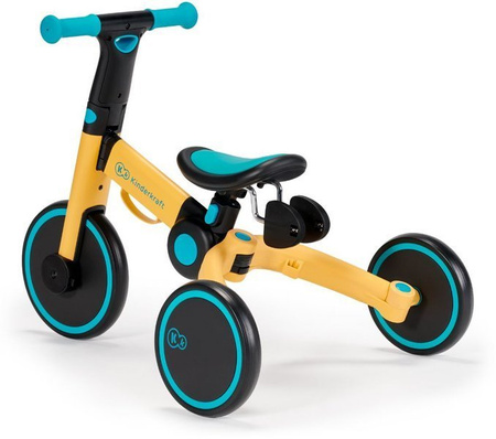 Kinderkraft 4TRIKE Rowerek Trójkołowy Primrose Yellow