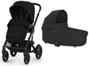 Cybex Talos S Lux Wózek Głęboko-Spacerowy Rama Black Moon Black