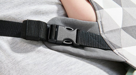 Kinderkraft Nino Nosidełko Sandshell || Szary