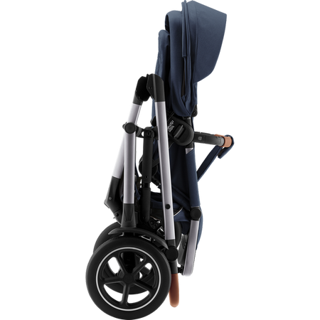 Britax Romer Smile 5Z Wózek Głęboko-Spacerowy Night Blue Rama Calm Grey