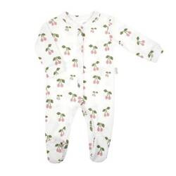 Nicol Pajacyk Niemowlęcy Bawełniany Długi Rękaw Wisienki Rozmiar 68