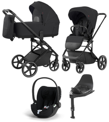 Carrello Alfa CRL-6522 Wózek Głęboko-Spacerowy 2w1 + Cybex Cloud T I-Size Plus Fotelik Samochodowy + Baza T