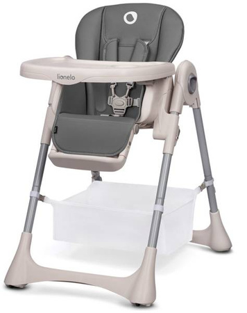 Lionelo Zanna Krzesełko do Karmienia Grey Stone