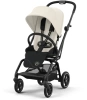 Cybex Eezy S Twist Plus 2 Wózek Spacerowy Rama Czarna Canvas White 2024