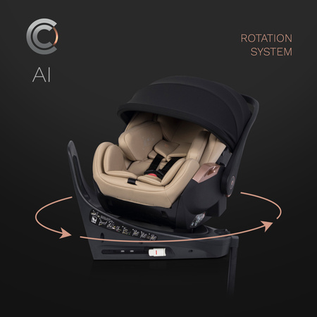 Cavoe AI Fotelik Samochodowy 0-13 Kg Natural