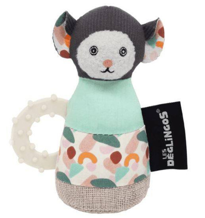 Les Deglingos Muzyczna Grzechotka Dla Dzieci Małpka