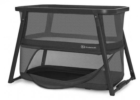 Kinderkraft Sofi Plus Łóżeczko Turystyczne z Funkcją Kojca Grey