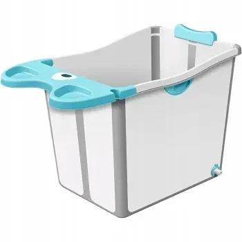 Babyhood Balu Składana Wanienka Niebieska
