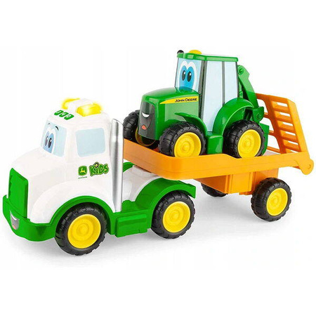 Tomy John Deere. Laweta z Traktorem