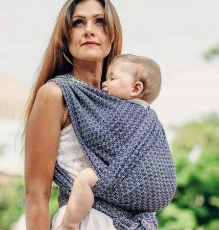 LennyLamb Moja druga Chusta Do Noszenia Dzieci Harmonia Splot Żakardowy 100% bawełna Rozm. M
