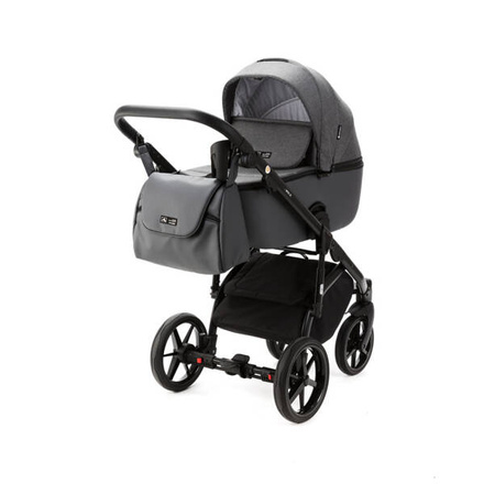 Adamex Nola Standard Wózek Głęboko-Spacerowy Grafit PS-58