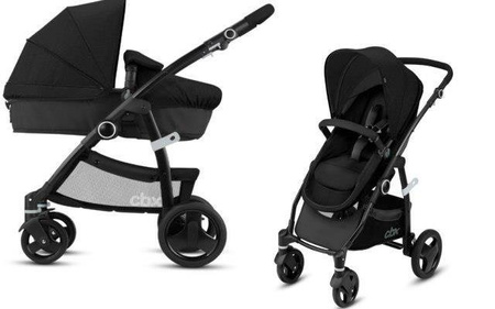 Cybex Leotie Flex wózek głęboko-spacerowy 2w1 CBX Smoky Anthracite