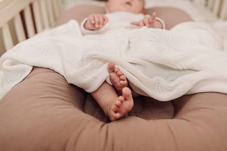 Yoonco Koc Bambusowy 80x100 Dmuchawce Biały