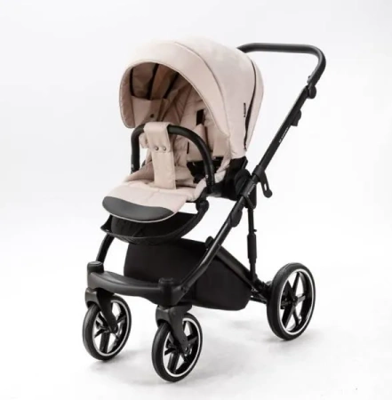 Adamex Lumi Air Wózek Głeboko-Spacerowy PS-33 LUMI TK-20 ST. CZ. PL. CZ. (materiał tkanina)