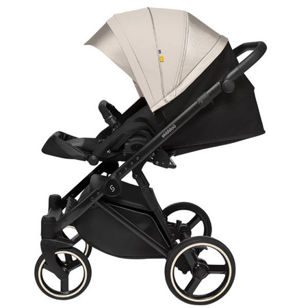 Skiddou Oslo + Wózek Głęboko-Spacerowy 2w1 Vanilla Delight