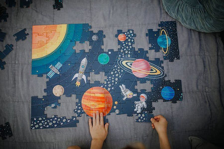 Janod Puzzle edukacyjne Układ słoneczny 100 elementów 5+