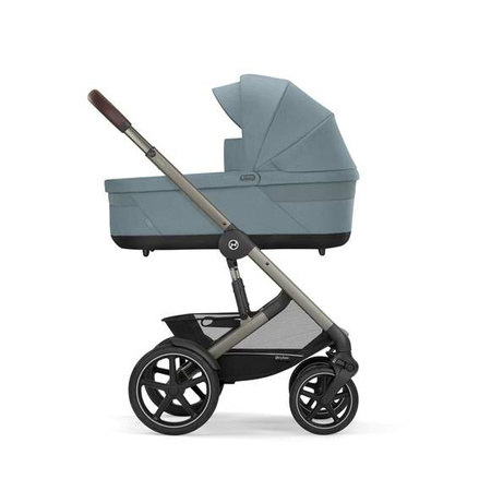 Cybex Talos S Lux Wózek Głęboko-Spacerowy Rama Taupe Stormy Blue