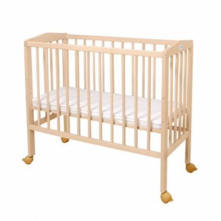 Waldin Łóżeczko Dostawne 2w1 z Materacem Natural