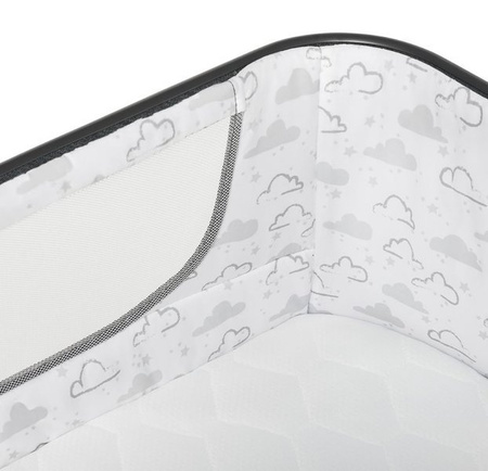 Lionelo Łóżeczko 3 w 1 Timon + Materac Graphite